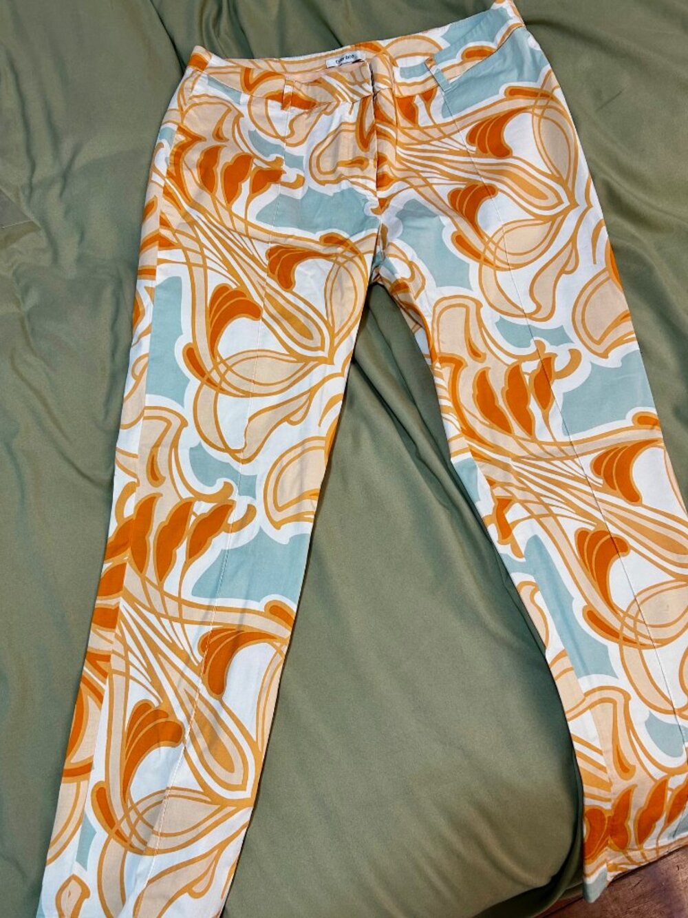 NWOT: Tyler Boe Colorful Paisley Print Pants